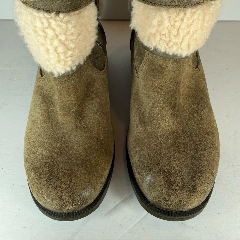 UGG Blayre Boot‎ III Tan Shearling Winter Boots Women’s Size 7